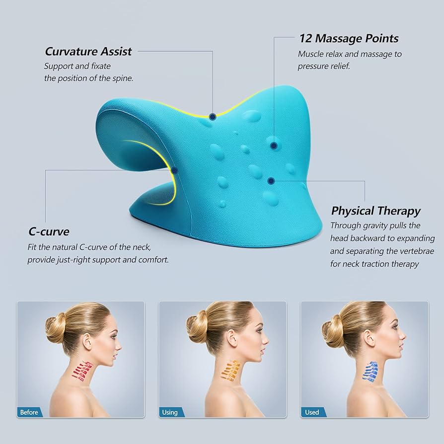 Blue Wave Neck Stretcher + Demonstration Video